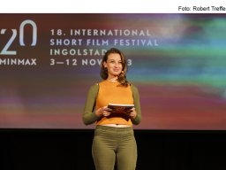 Fotos der Preisverleihung des Kurzfilmfestivals "20minmax"