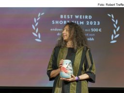 Fotos der Preisverleihung des Kurzfilmfestivals "20minmax"